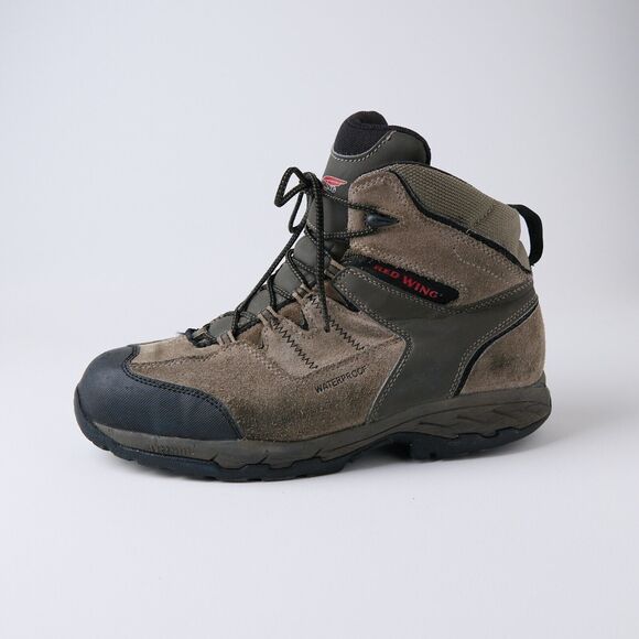 Red Wing TruHiker 3561 Men's Size 13D‎ Hiking Boots Brown Suede Waterproof Boots - Picture 13 of 14